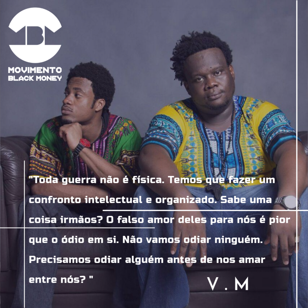 Vivian Mouvi da banda “Dois Africanos” sobre a luta contra o racismo